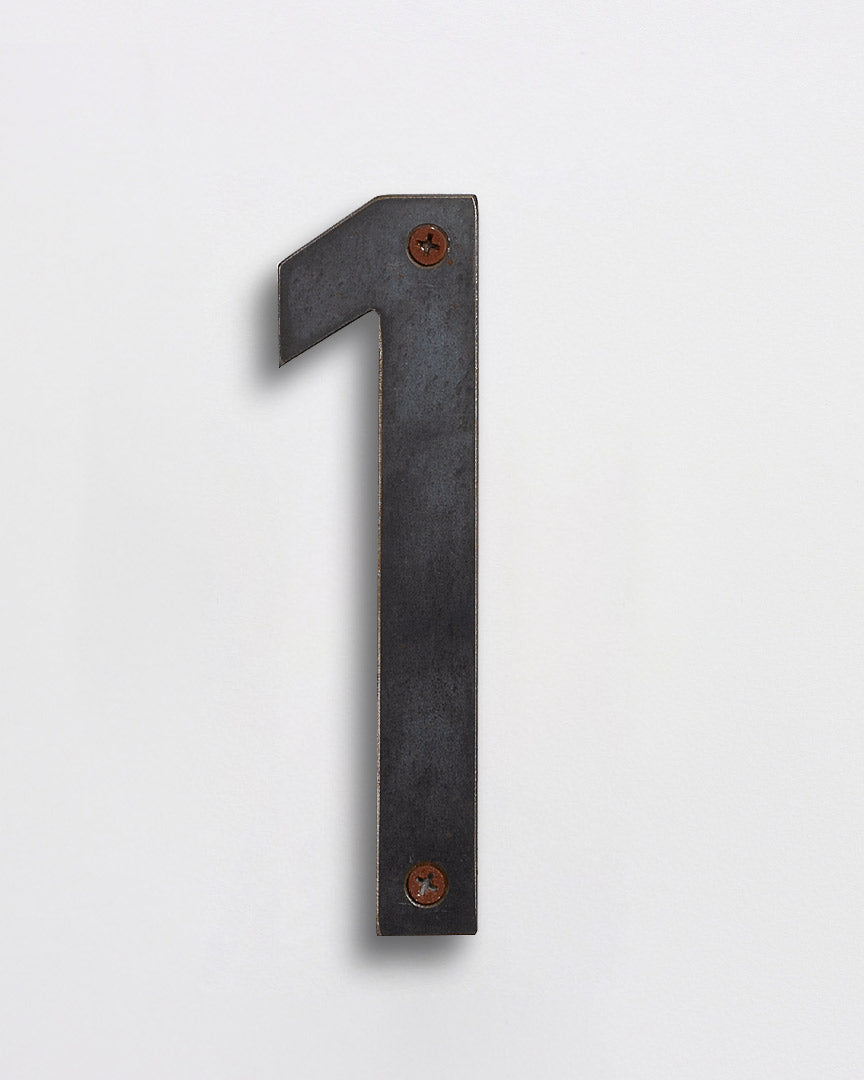 Rustic House Numbers