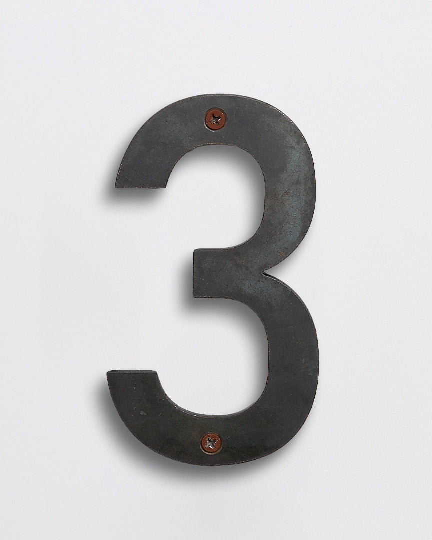 Rustic House Numbers