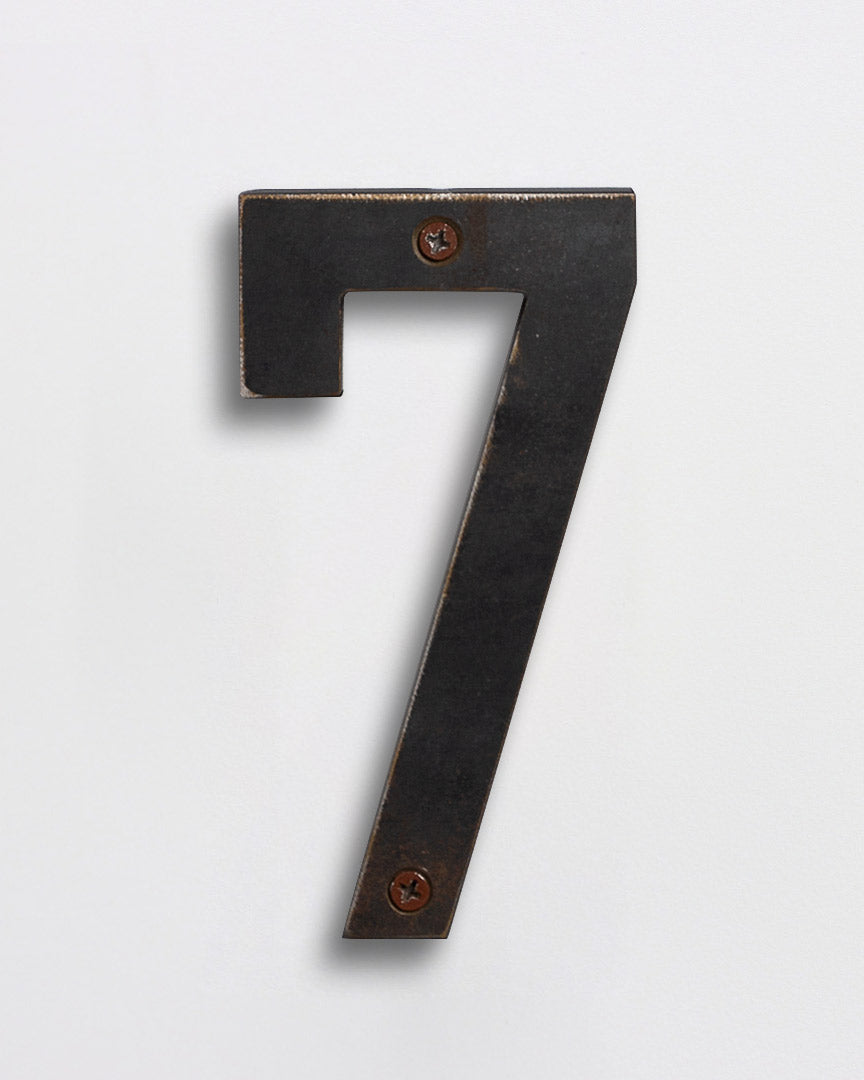 Rustic House Numbers
