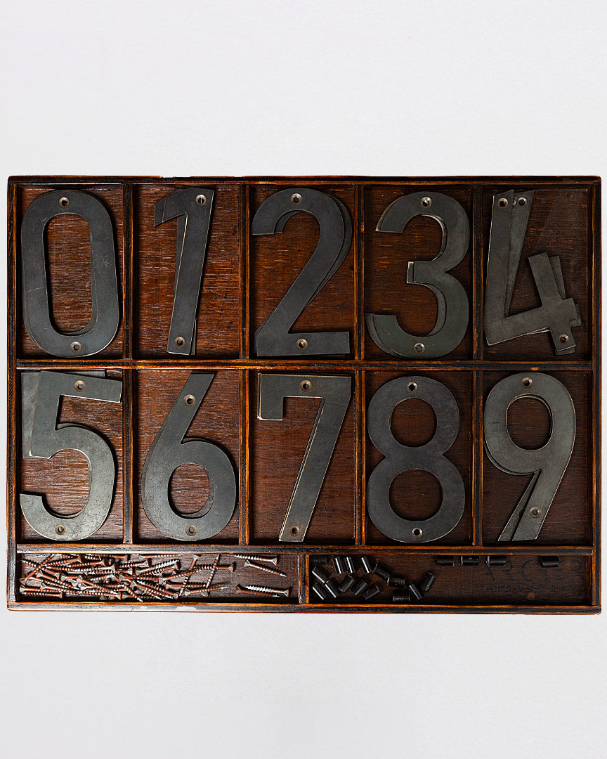 Rustic House Numbers