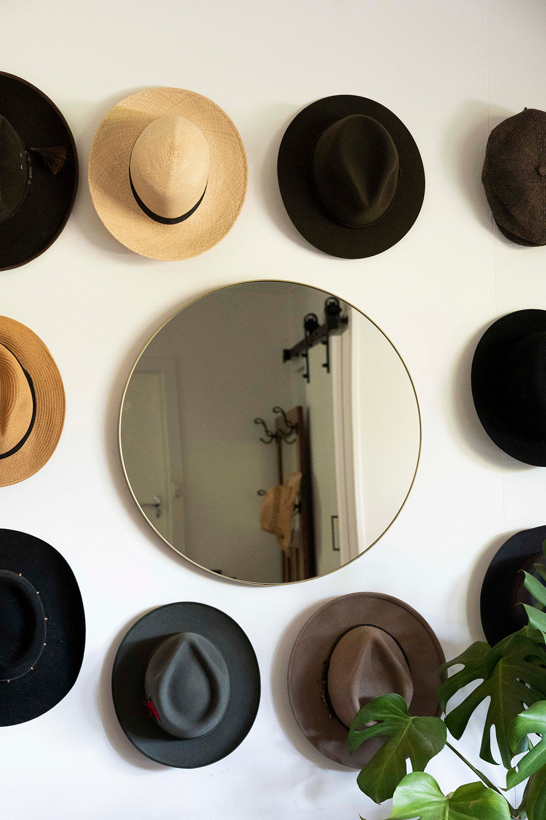 Round Wall Mounted Mirror
