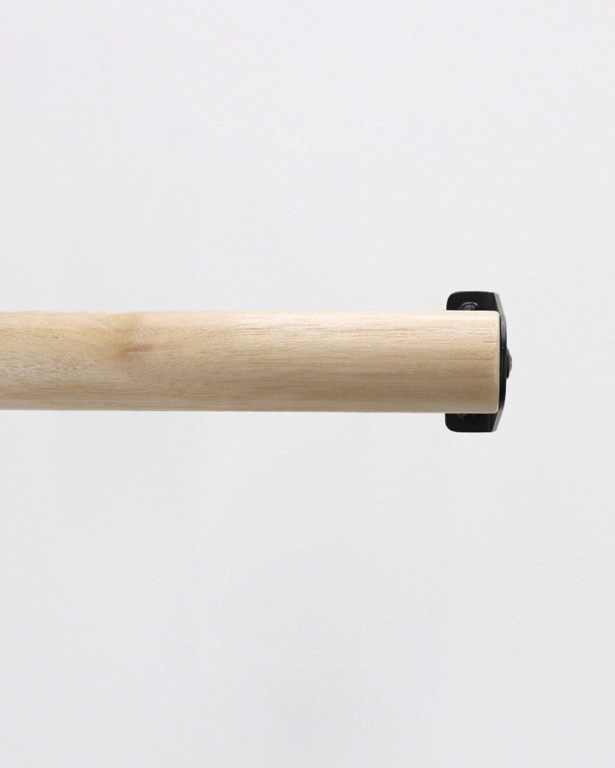 Towel Rail – Wood & Metal
