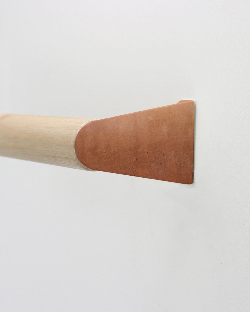 Towel Rail – Wood & Metal