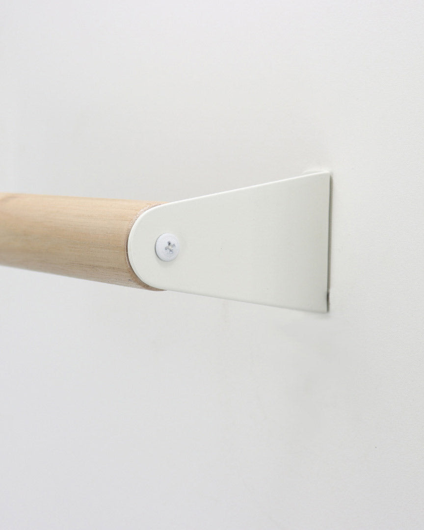 Towel Rail – Wood & Metal